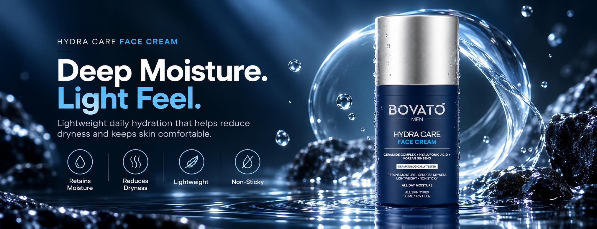 Deep Cellular Hydration: Why Men's Skin Needs Ceramides & Hyaluronic Acid Even in Humid Weather